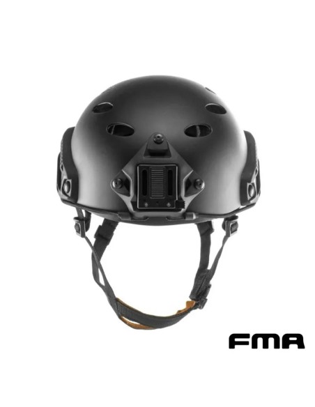 Casco FAST PJ FMA Negro Ajuste Rápido | Airsoft Yecla