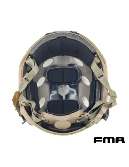 Casco FAST PJ FMA Tan Ajuste Rápido | Airsoft Yecla