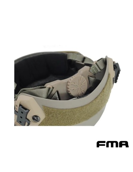 Casco FAST PJ FMA Tan Ajuste Rápido | Airsoft Yecla