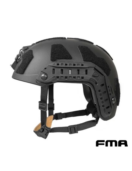 Casco FMA SF Super High Cut Negro | Airsoft Yecla