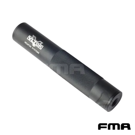Silenciador FMA VLTOR Force 198mm Negro | Airsoft Yecla