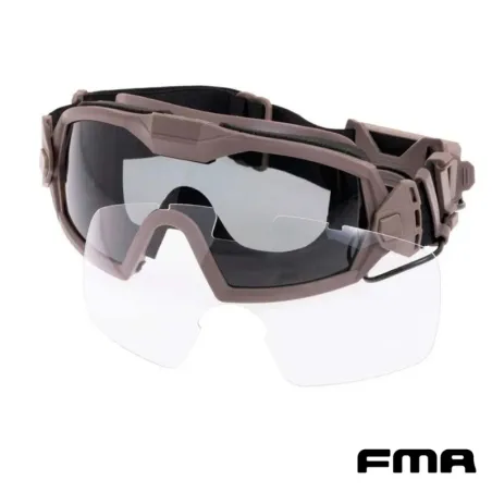 Gafa FMA Ventilador Tan | Airsoft Yecla