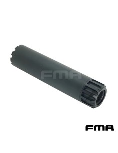 Silenciador FMA SilencerCo W.A.U 145mm Negro | Airsoft Yecla 2