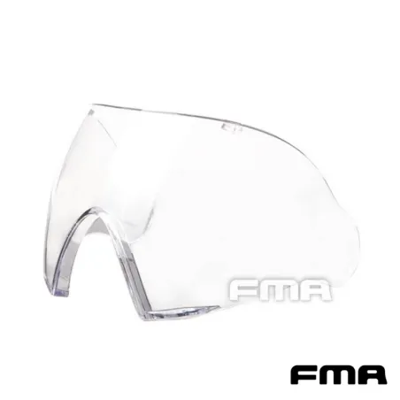 Lente Cristal Máscara FMA Transparente | Airsoft Yecla