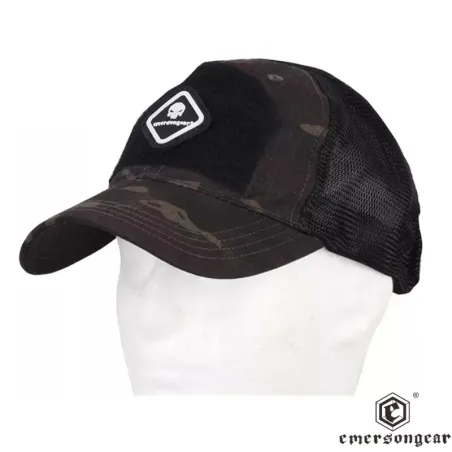 Gorra Tactical Assaulter Negra EmersonGear | Airsoft Yecla