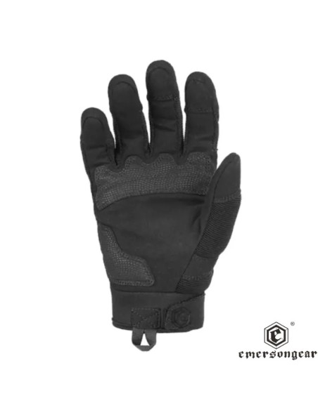 Guante Tactical All Finger Negro EmersonGear | Airsoft Yecla