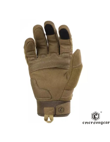 Guante Tactical All Finger Tan EmersonGear | Airsoft Yecla