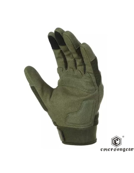 Guante Tactical All Finger OD EmersonGear | Airsoft Yecla
