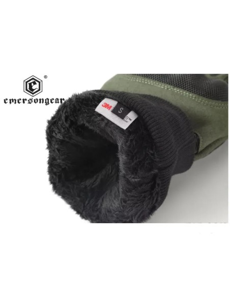 Guante Tactical Winter OD EmersonGear | Airsoft Yecla