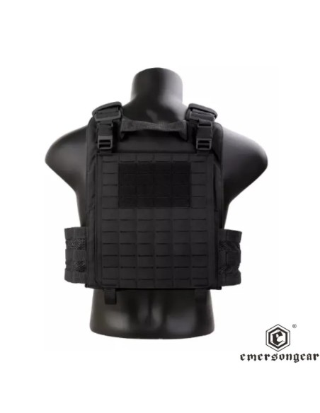 Chaleco LAVC Assault ROC Plate Carrier Negro | Airsoft Yecla