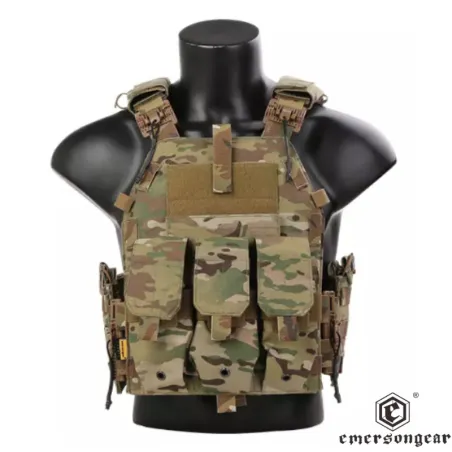 Chaleco Quick Release 094K Plate Carrier Multicam | Airsoft Yecla