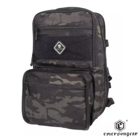 Mochila D3 Multipurpose MC Black Emersongear | Airsoft Yecla