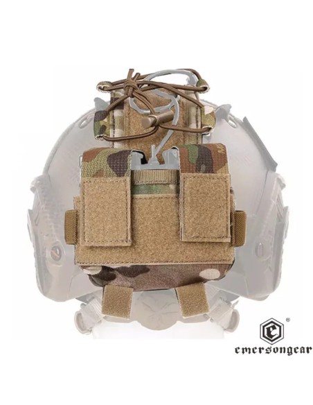 Pouch Portabatería MK2 Casco Multicam | Airsoft Yecla
