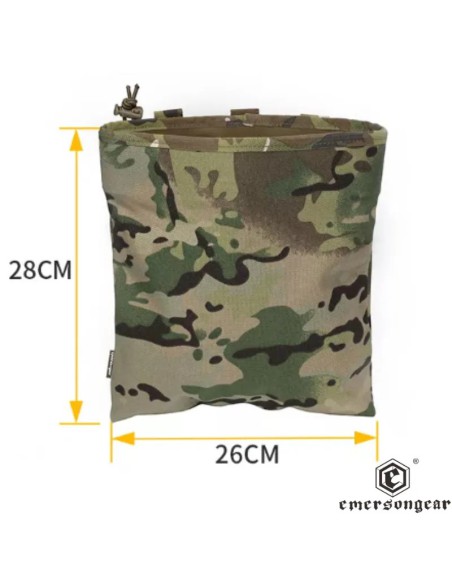 Drop Pouch Tactical Combat Multicam EmersonGear | Airsoft Yecla
