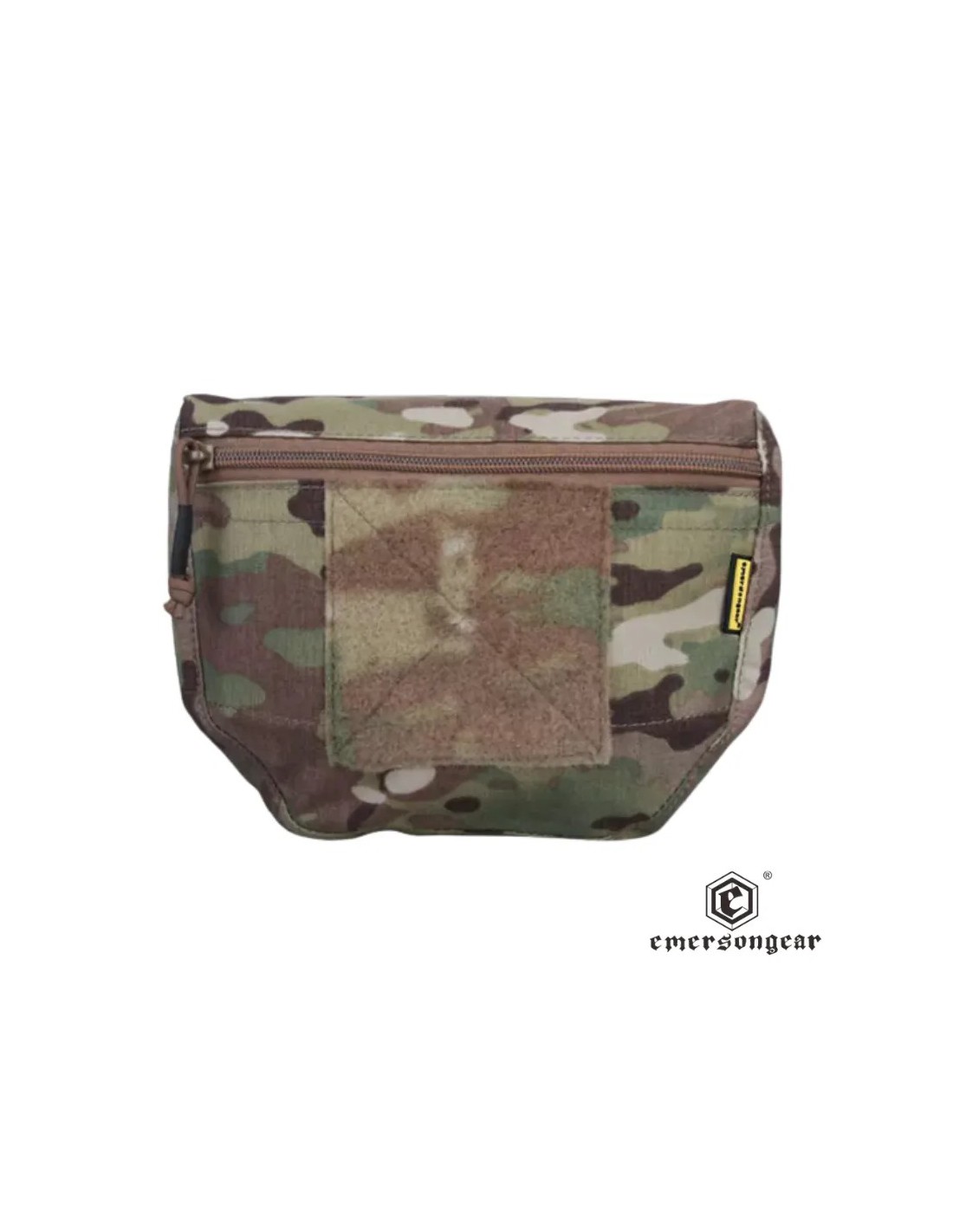 Bolsa organizadora multiuso para chalecos AVS JPC CPC con fijación por velcro y panel frontal para parche