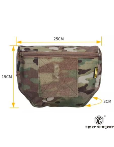 Pouch Multiuso Negra AVS JPC CPC EmersonGear | Airsoft Yecla