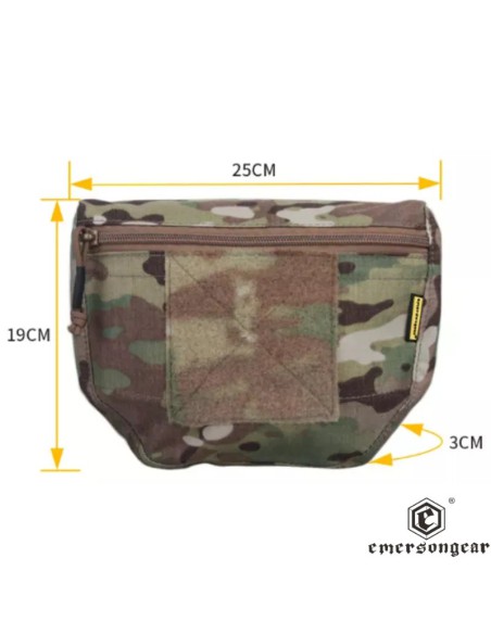 Pouch Multiuso TAN AVS JPC CPC EmersonGear | Airsoft Yecla
