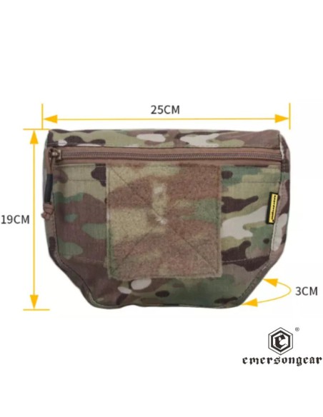 Pouch Multiuso OD EmersonGear para Chalecos AVS JPC CPC | Airsoft Yecla