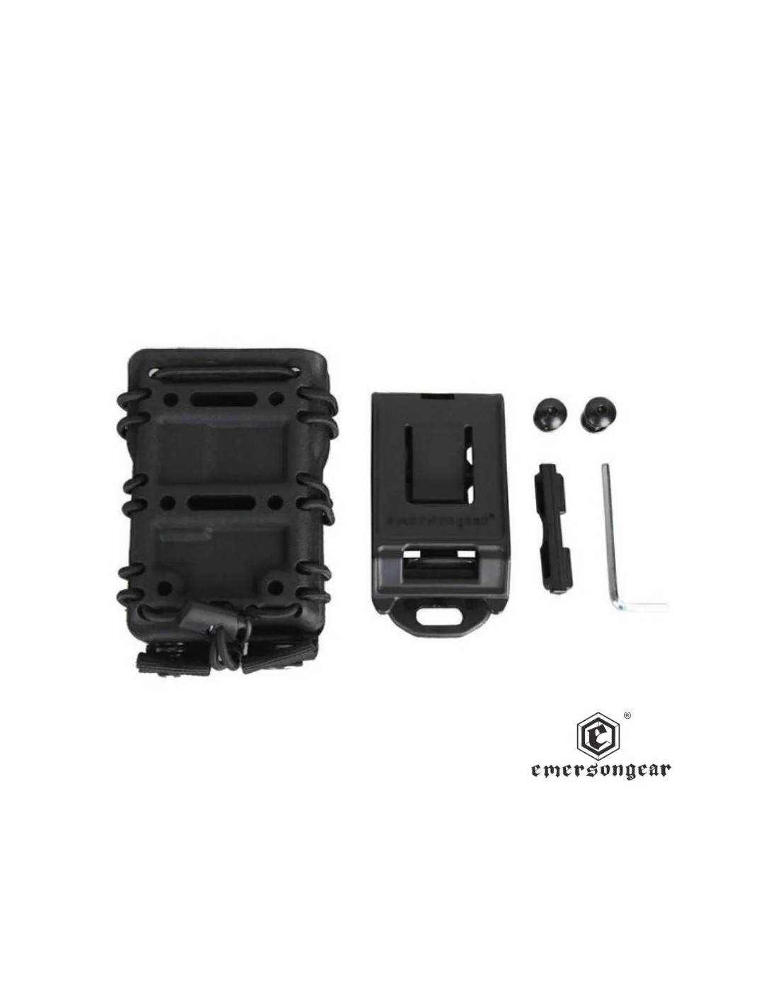 Portacargador táctico 5.56 mm sistema MOLLE compatible con M4