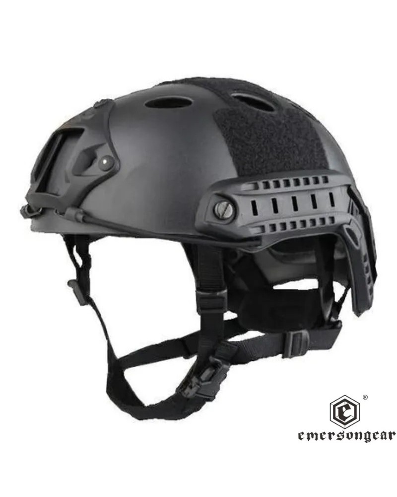 Casco FAST PJ Negro EmersonGear | Airsoft Yecla