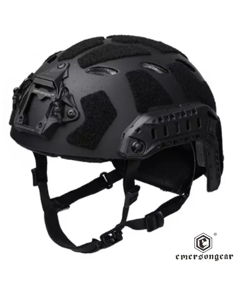 Casco FAST SF Super High Cut Negro EmersonGear | Airsoft Yecla