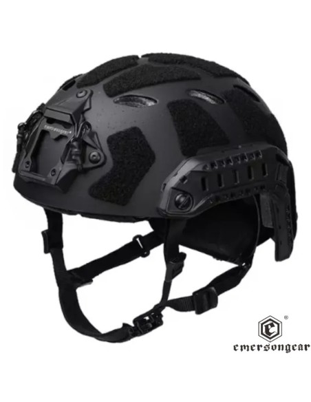 Casco FAST SF Super High Cut Negro EmersonGear | Airsoft Yecla