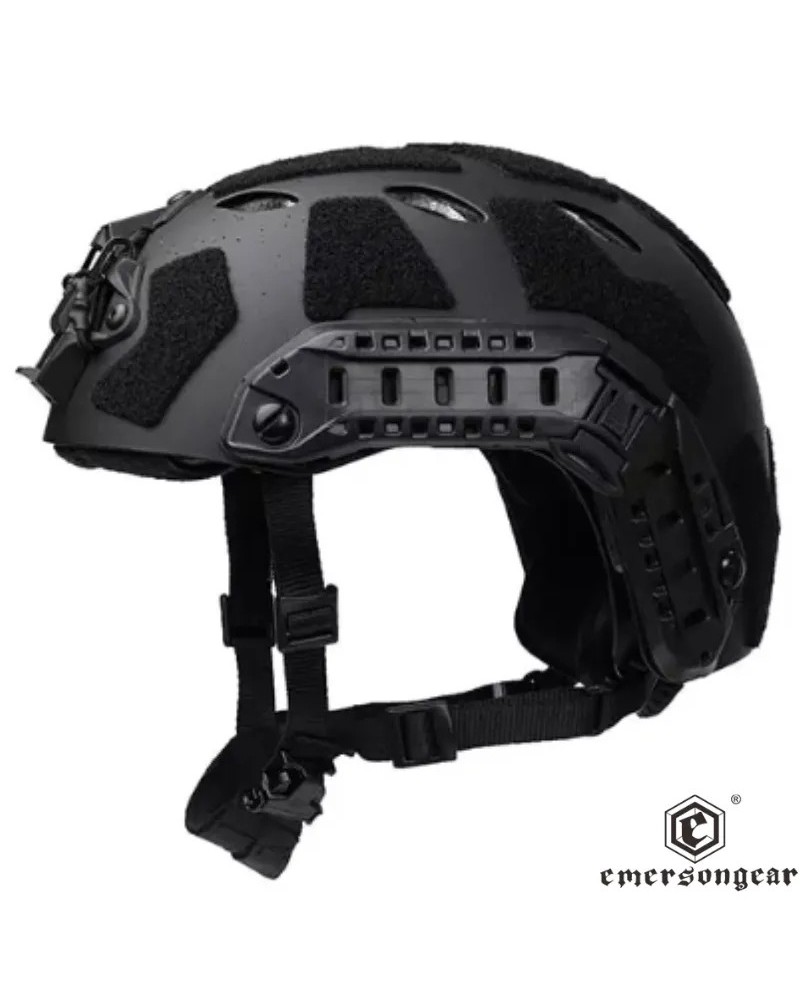 Casco FAST SF Super High Cut Negro EmersonGear | Airsoft Yecla
