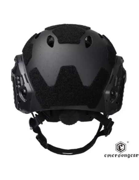 Casco FAST SF Super High Cut Negro EmersonGear | Airsoft Yecla