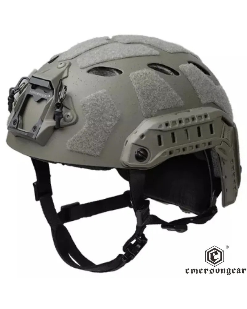Casco FAST SF Super High Cut Ranger Green EmersonGear | Airsoft Yecla