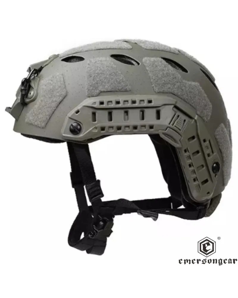Casco FAST SF Super High Cut Ranger Green EmersonGear | Airsoft Yecla