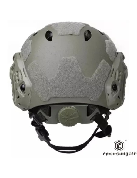 Casco FAST SF Super High Cut Ranger Green EmersonGear | Airsoft Yecla