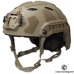 Casco FAST SF Super High Cut Tan EmersonGear | Airsoft Yecla