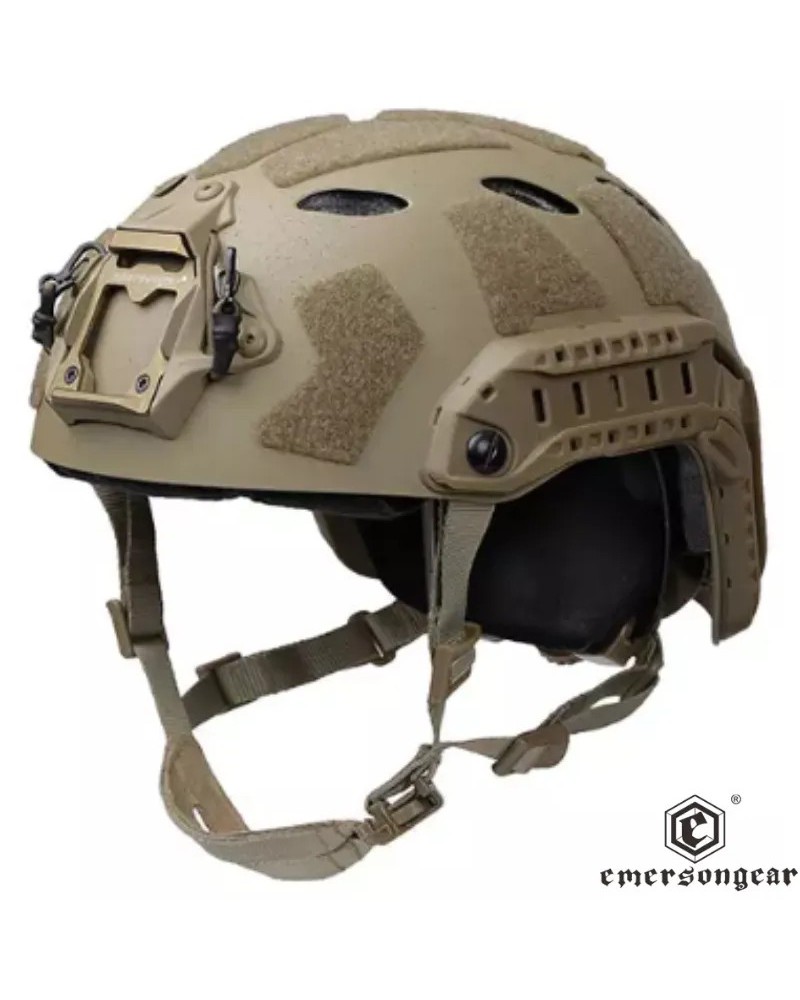 Casco FAST SF Super High Cut Tan EmersonGear | Airsoft Yecla
