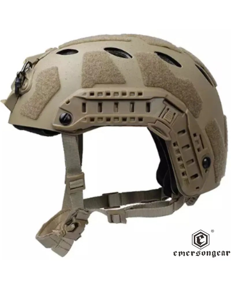 Casco FAST SF Super High Cut Tan EmersonGear | Airsoft Yecla