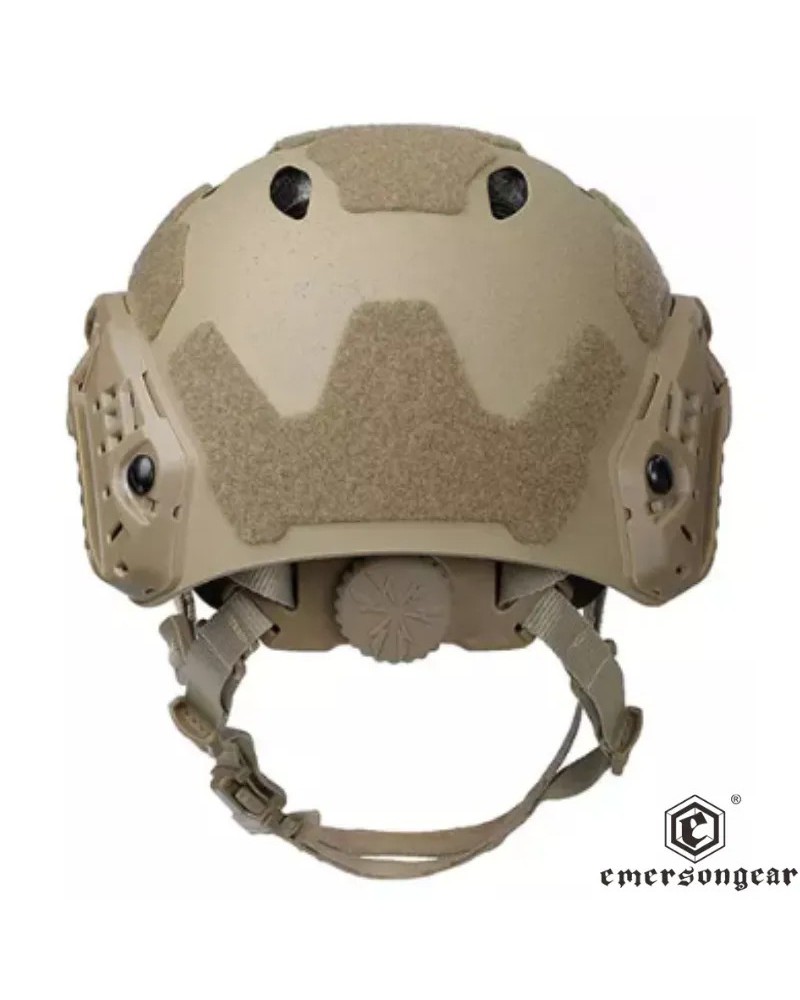 Casco FAST SF Super High Cut Tan EmersonGear | Airsoft Yecla