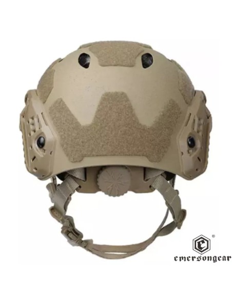 Casco FAST SF Super High Cut Tan EmersonGear | Airsoft Yecla