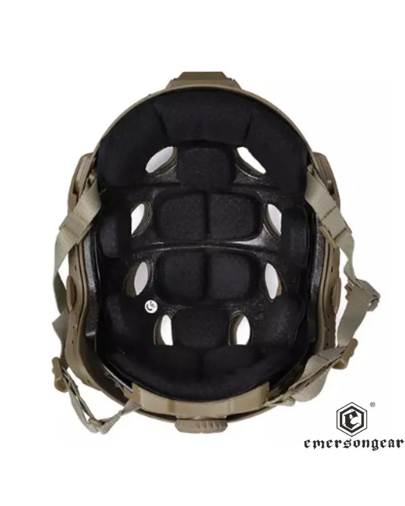 Casco FAST SF Super High Cut Tan EmersonGear | Airsoft Yecla