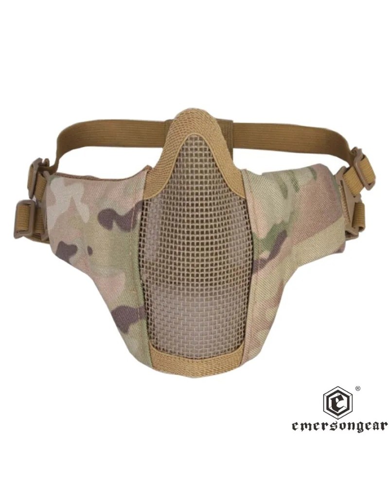 Máscara Half Face Multicam EmersonGear | Airsoft Yecla