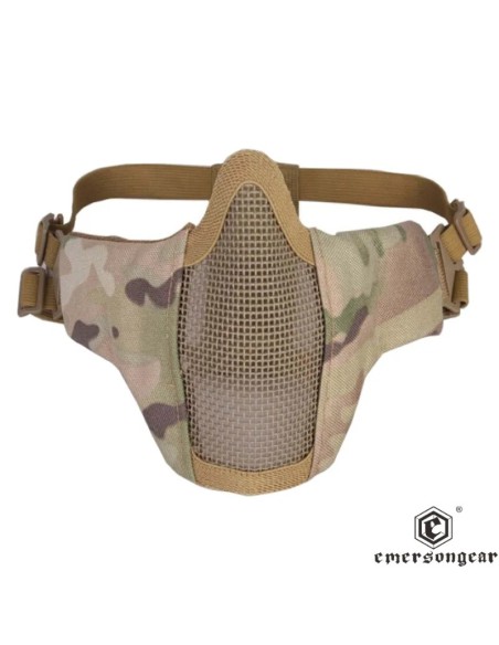 Máscara Half Face Multicam EmersonGear | Airsoft Yecla