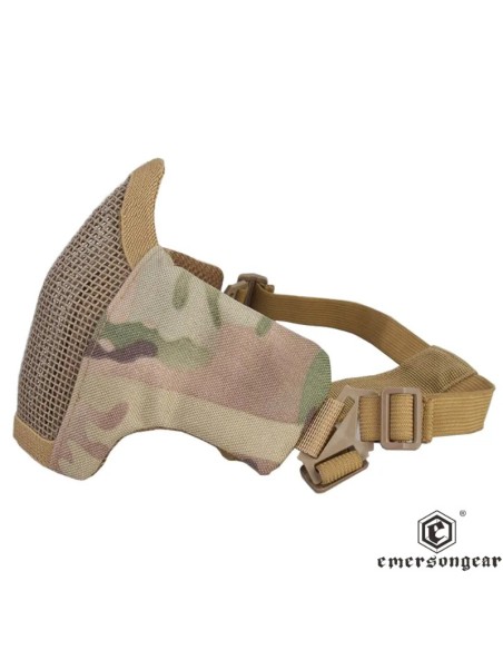 Máscara Half Face Multicam EmersonGear | Airsoft Yecla