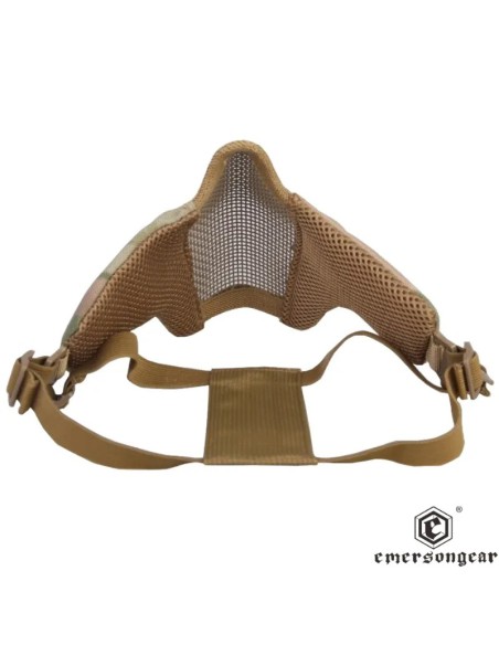 Máscara Half Face Multicam EmersonGear | Airsoft Yecla