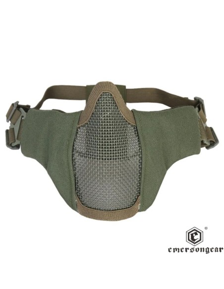 Máscara Half Face OD EmersonGear | Airsoft Yecla
