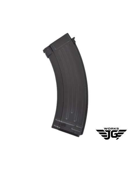 Cargador AK JG Works 190rds Mid-Cap Negro | Airsoft Yecla