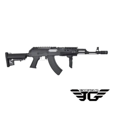 Fusil AK-47 JG Works negro eléctrico | Airsoft Yecla