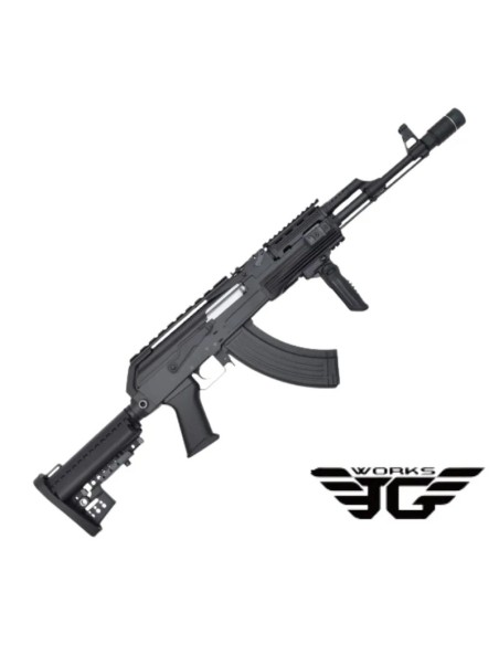 Fusil AK-47 JG Works negro eléctrico | Airsoft Yecla