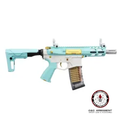 CM16 Batto CQB Macaron Blue G&G | Airsoft Yecla
