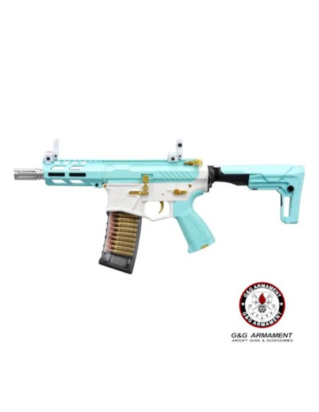 CM16 Batto CQB Macaron Blue G&G | Airsoft Yecla