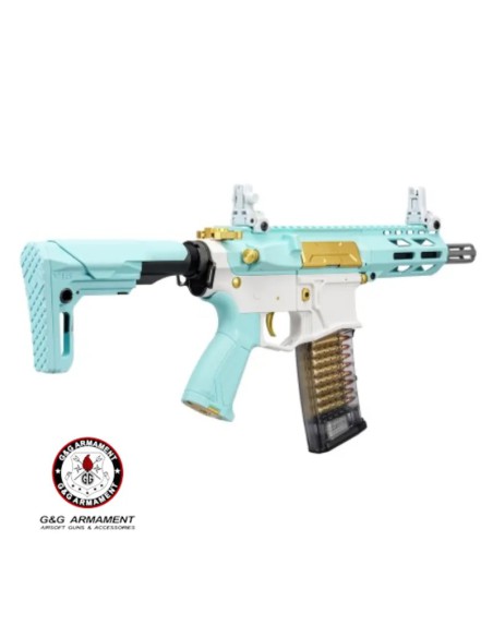 CM16 Batto CQB Macaron Blue G&G | Airsoft Yecla