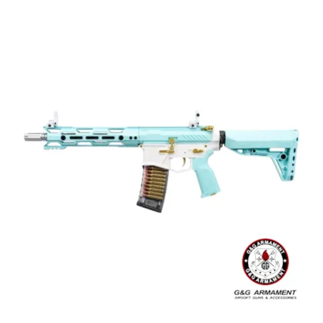 CM16 Stealth 556 Macaron Blue G&G | Airsoft Yecla