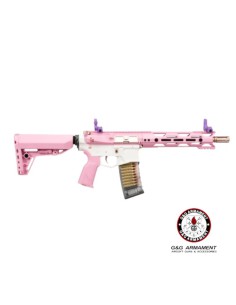 CM16 Stealth 556 Taffy Pink G&G | Airsoft Yecla 2